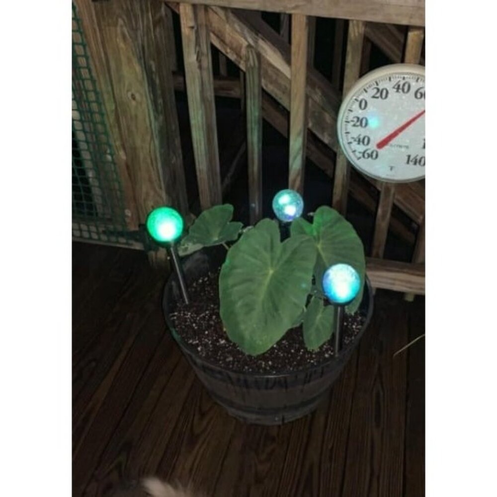 Solar Garden Lights Outdoor, 6 Pack Multi -Color Changing & White 2 Modes